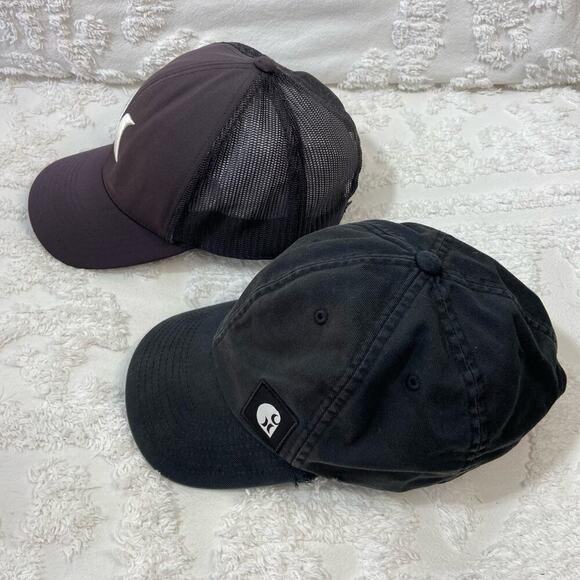 HURLEY Ball Cap Lot of 2 Men's Black Sz OS Streetwear Sporty Casualwear Athletic - Picture 2 of 10